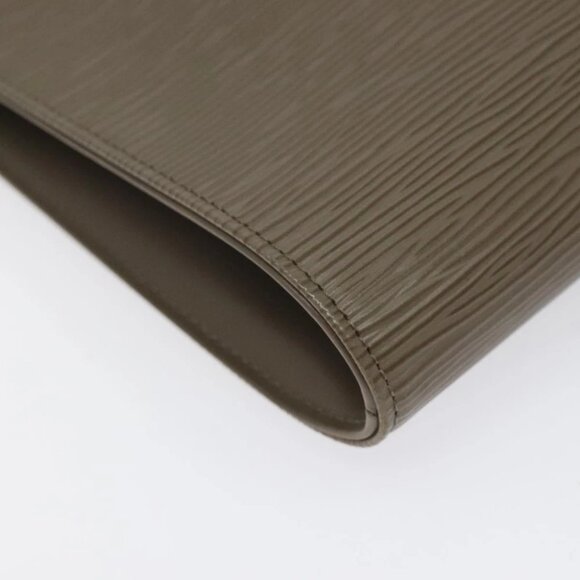 LOUIS VUITTON Epi Santropen Shoulder Bag Gray Lilac M5246B LV Auth 117338 - Picture 12 of 14